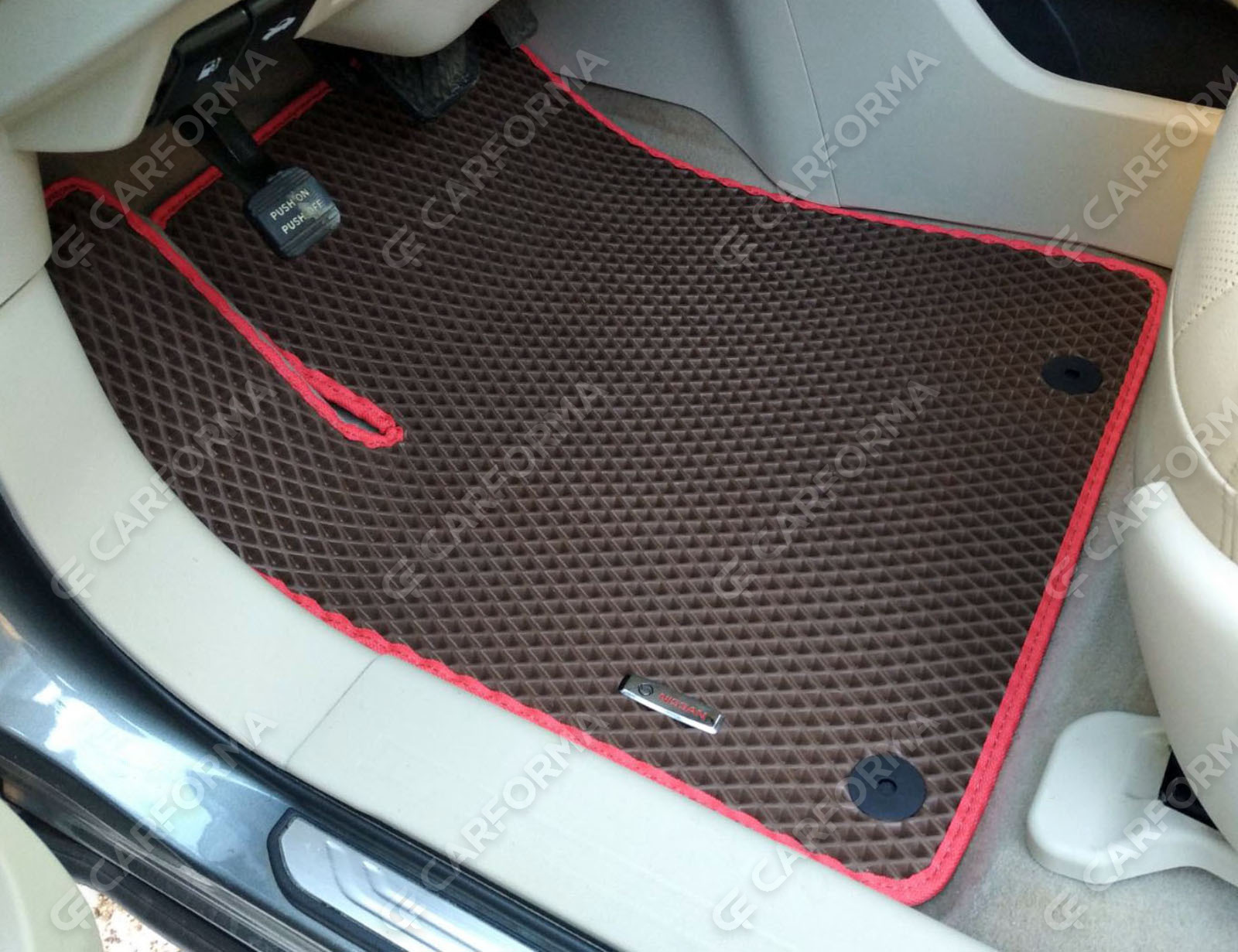 Ворсовые коврики на Nissan Murano (Z52) 2014&nbsp;-&nbsp;2022 в Пензе