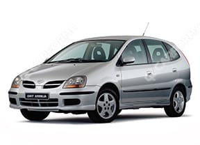 Ворсовые коврики на Nissan Almera Tino 2000 - 2006
