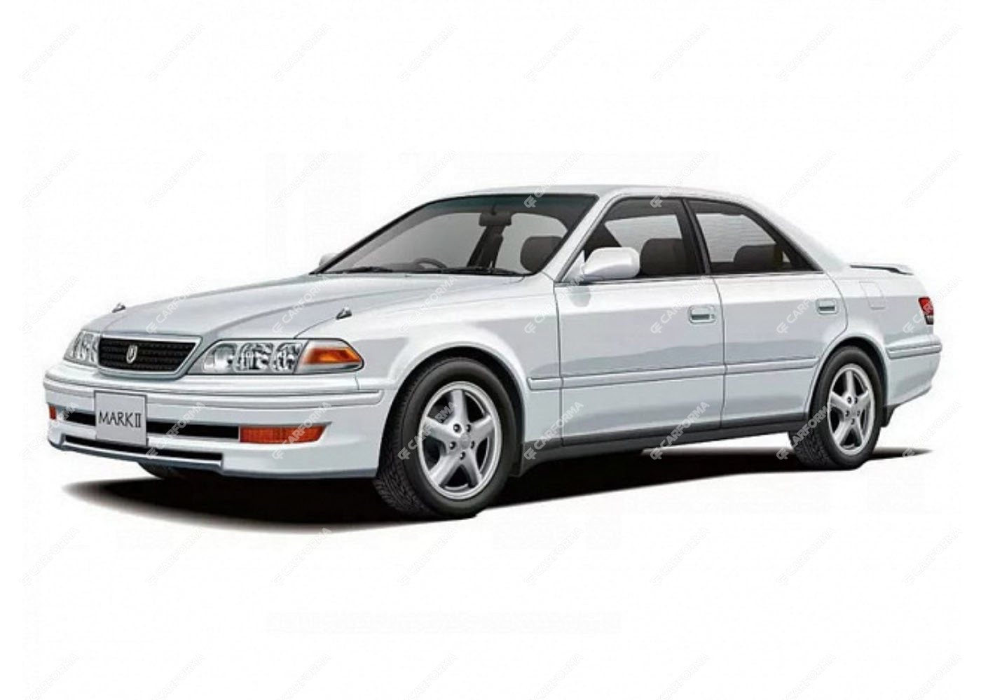 Ворсовые коврики на Toyota Mark II (100) 1996 - 2001