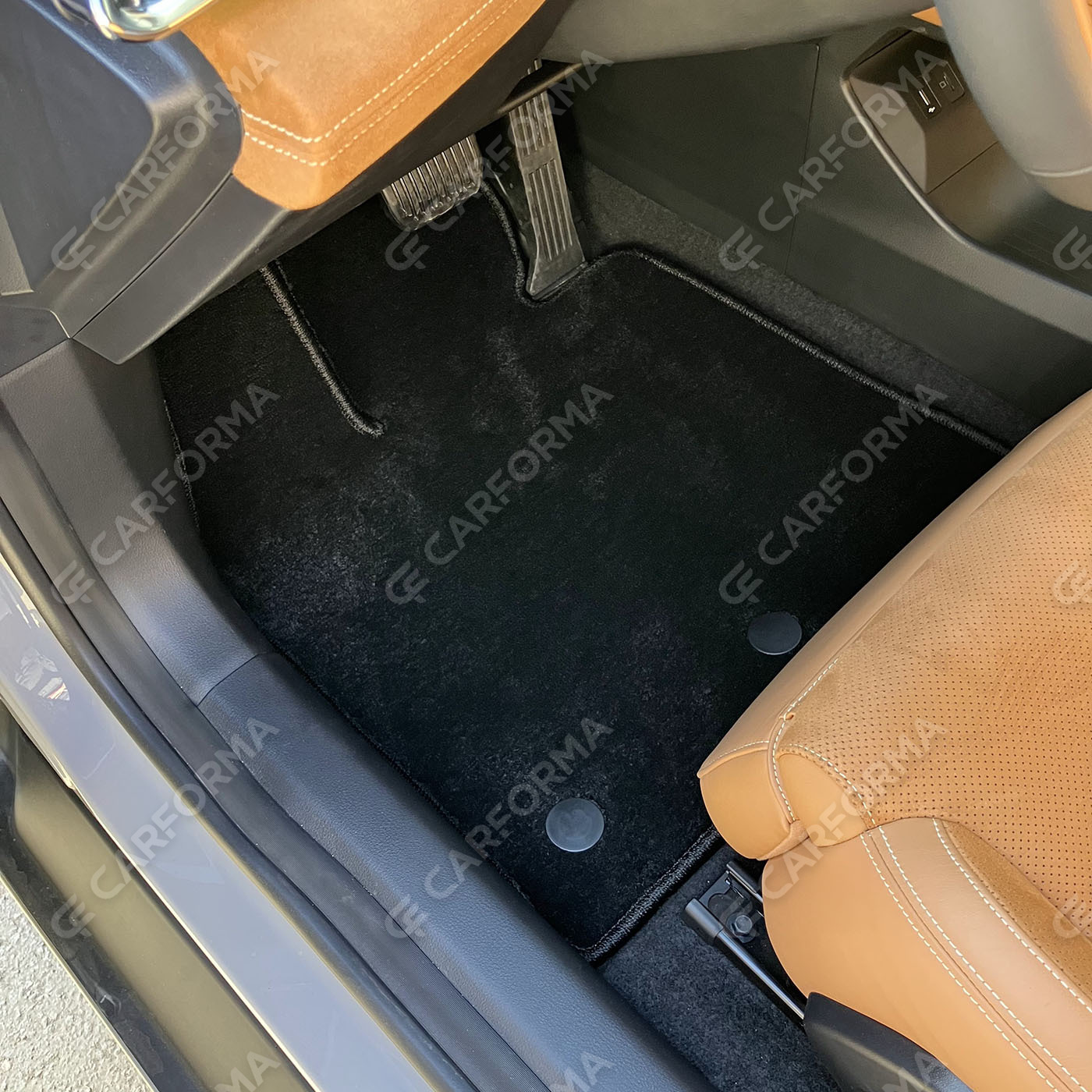 Ворсовые коврики на Mazda EZ-6 2024&nbsp;-&nbsp;2026 в Пензе