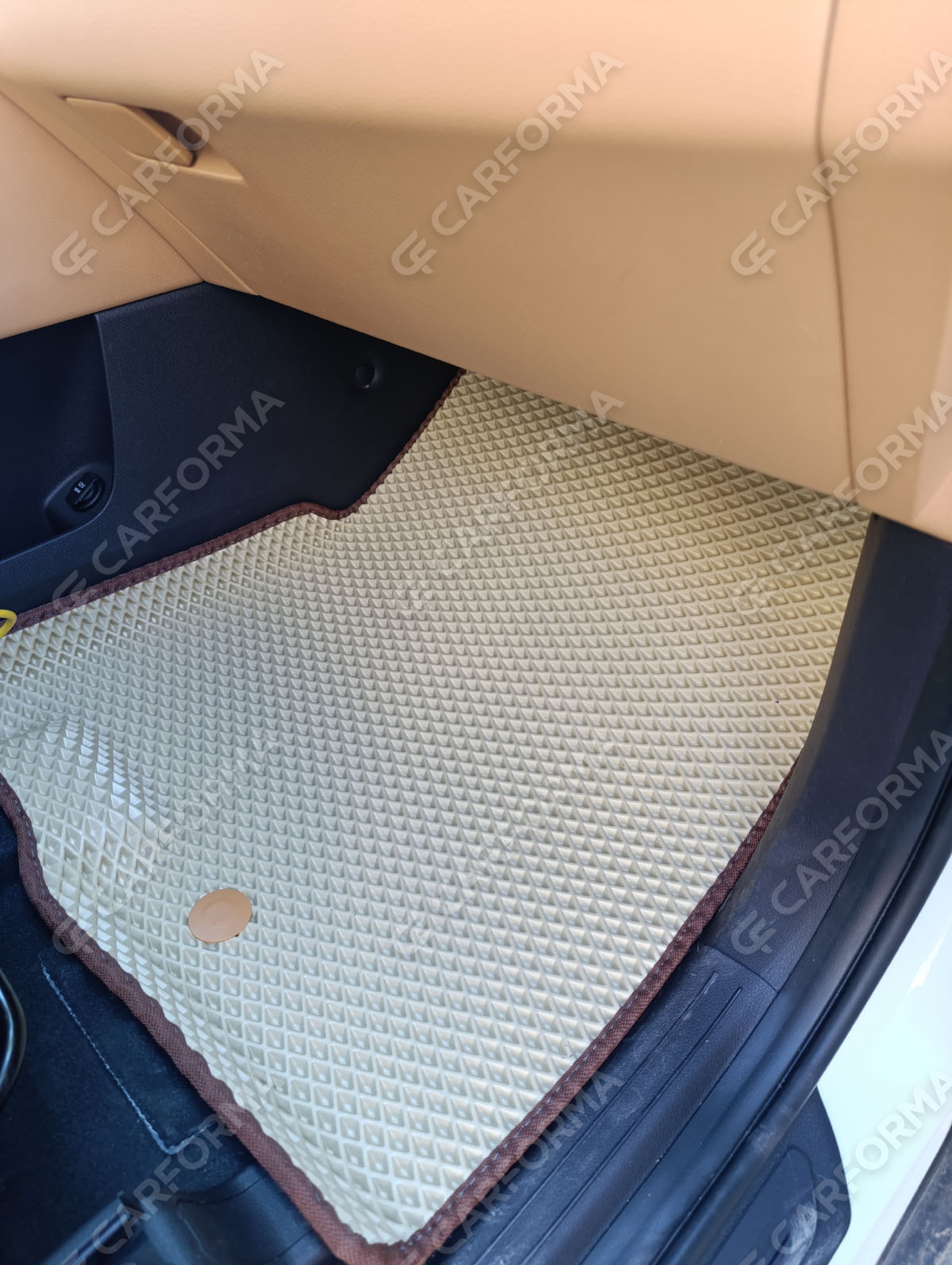 Ворсовые коврики на KIA Carnival IV 7 мест с оттоманками 2020&nbsp;-&nbsp;2026 в Пензе