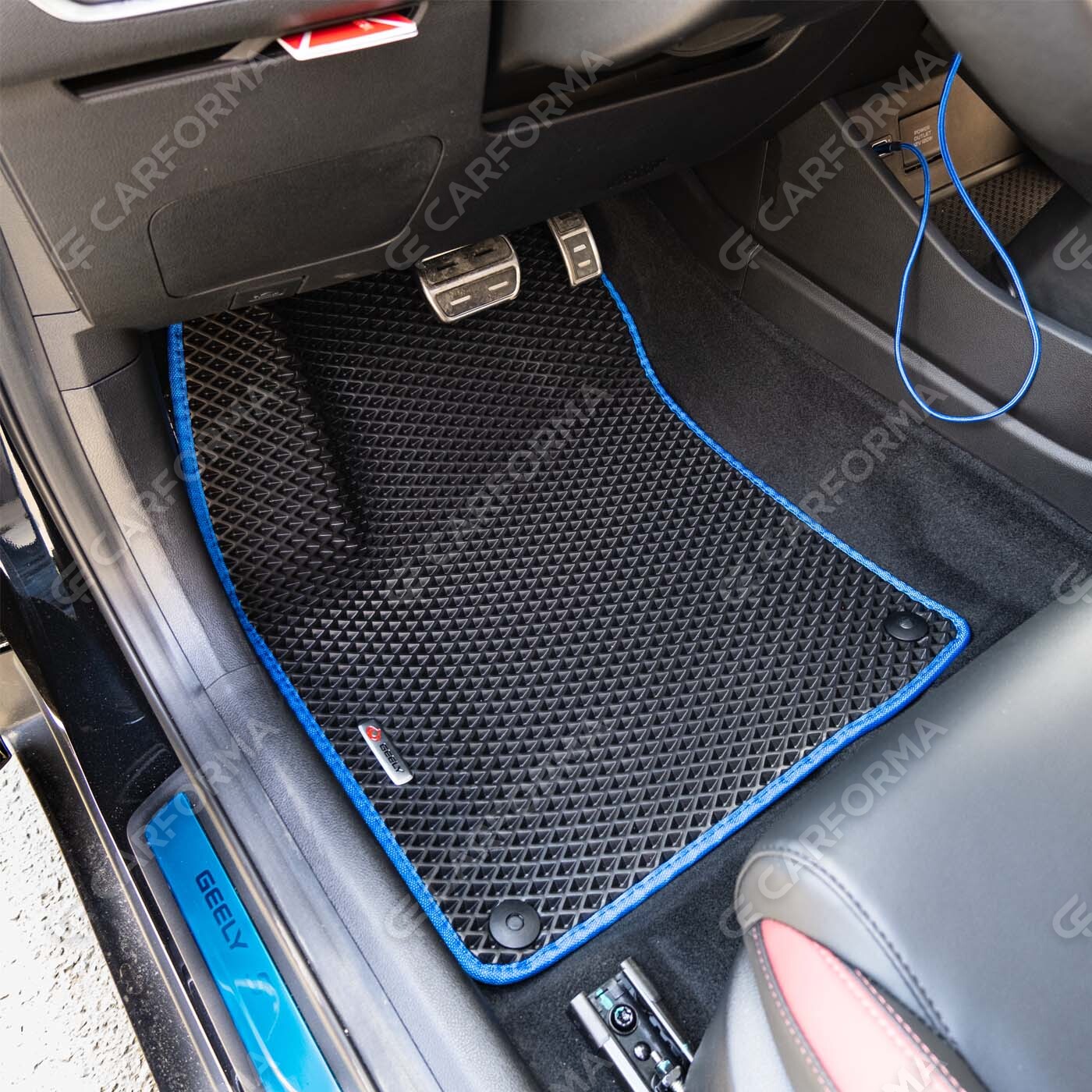 Ворсовые коврики на Geely Coolray 2018&nbsp;-&nbsp;2024 в Пензе