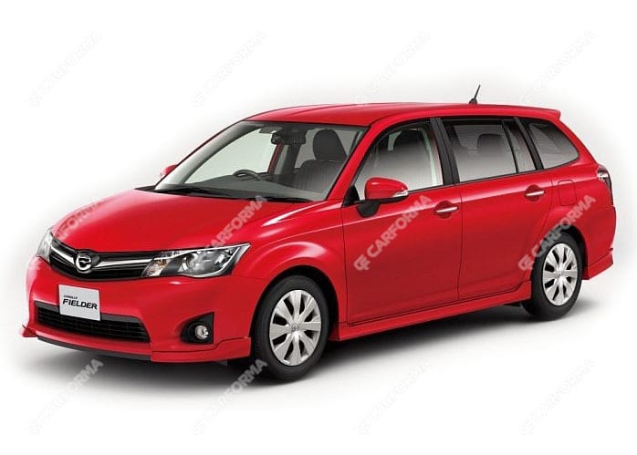 Ворсовые коврики на Toyota Corolla Fielder (E16) 2012 - 2017