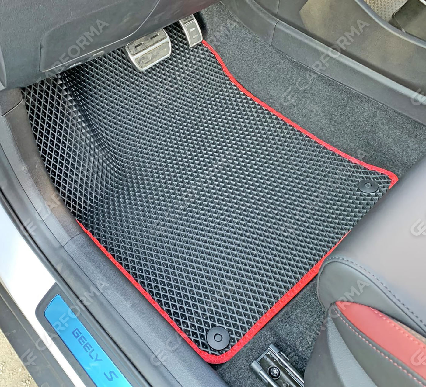 Ворсовые коврики на Geely Coolray 2018&nbsp;-&nbsp;2024 в Пензе