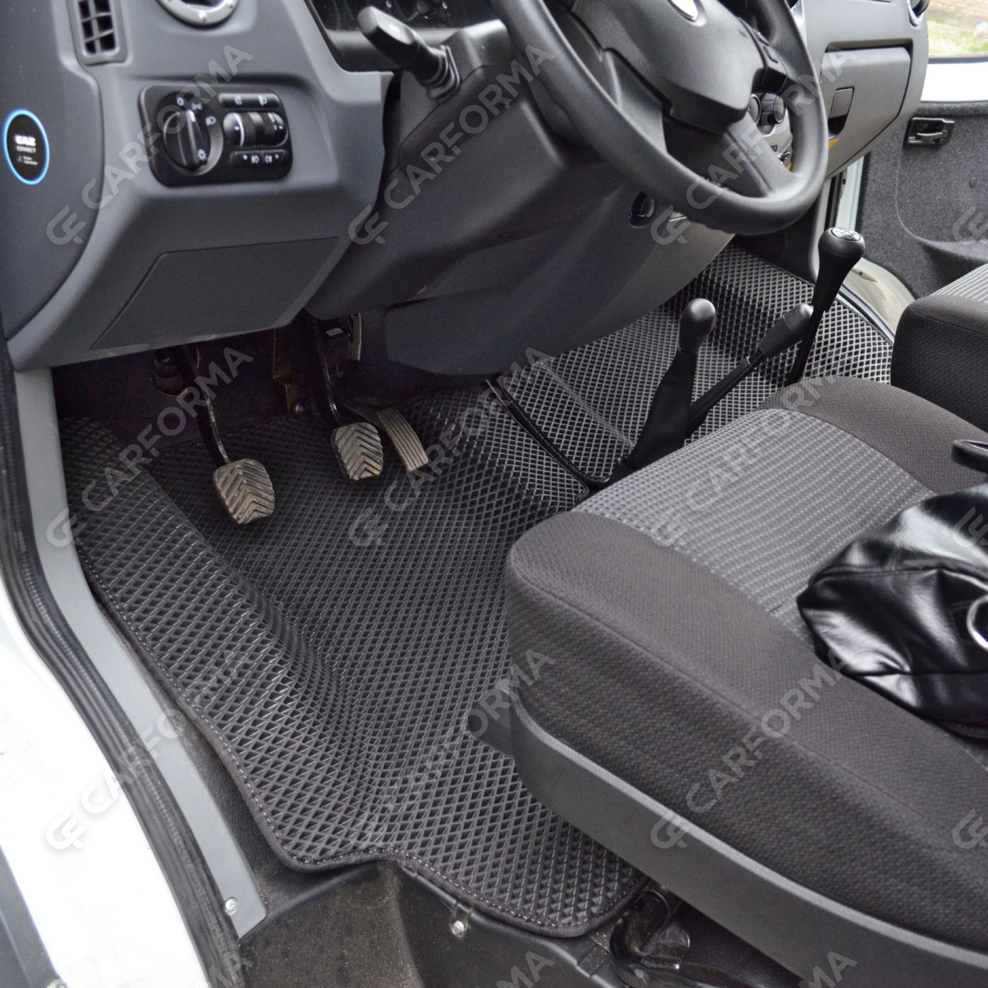 Ворсовые коврики на ГАЗ Соболь Комби грузопассажирский 1998&nbsp;-&nbsp;2026 в Пензе