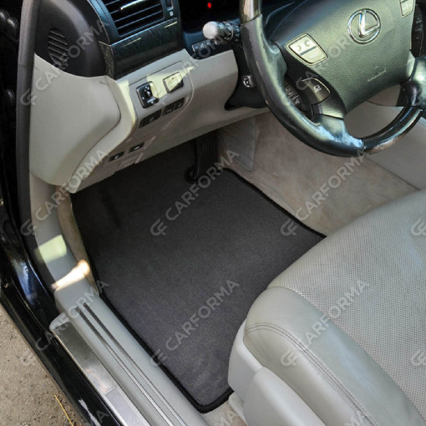 Ворсовые коврики на Lexus LS IV 2006&nbsp;-&nbsp;2017 в Пензе