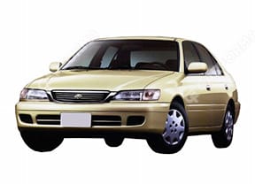 Ворсовые коврики на Toyota Corona Premio (T21) 1996 - 2001