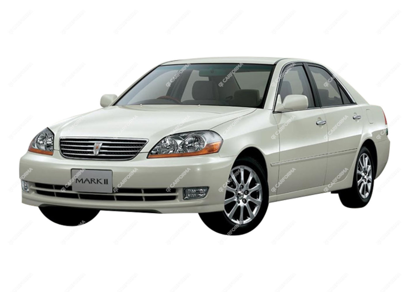 Ворсовые коврики на Toyota Mark II (110) 2000 - 2004