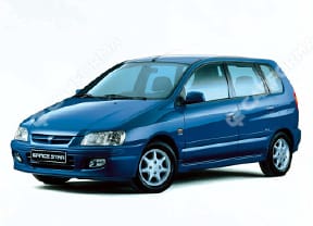 Ворсовые коврики на Mitsubishi Space Star 1998 - 2005