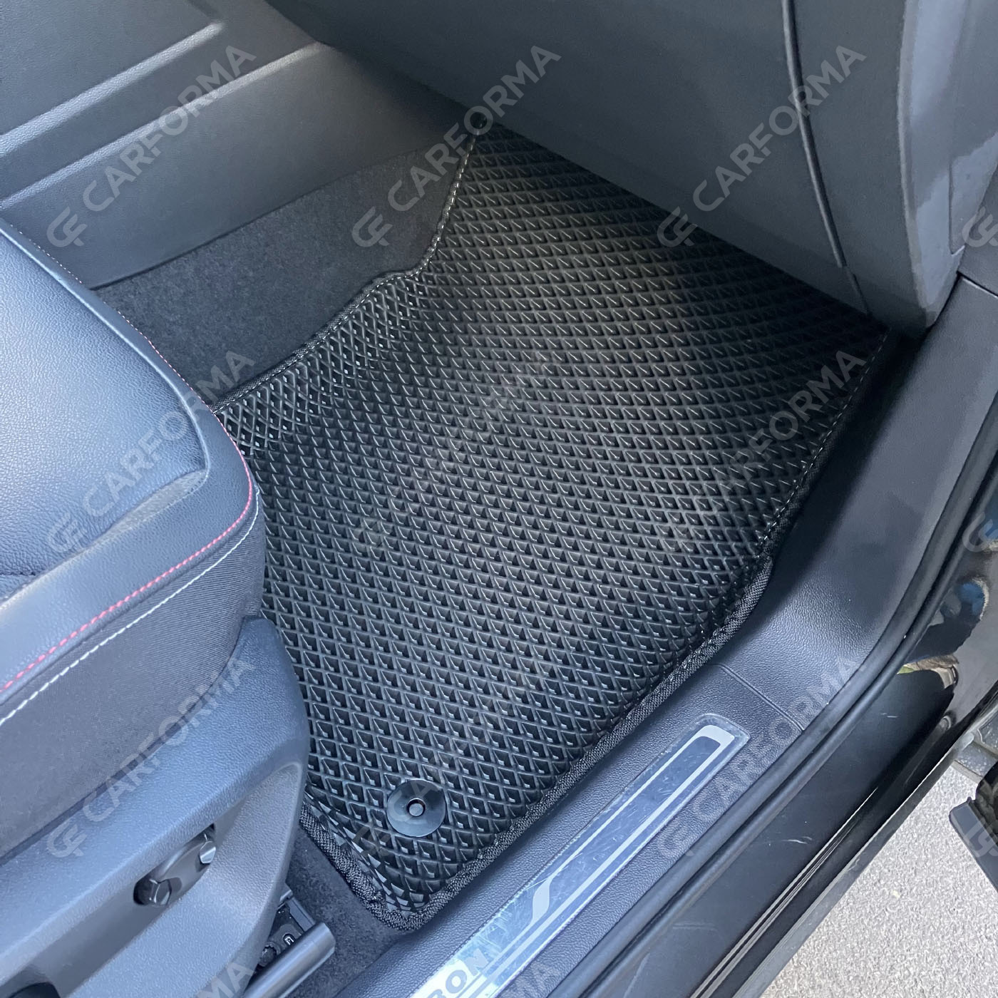 Водительские ворсовые коврики Volkswagen Tayron 2018&nbsp;-&nbsp;2026 в Пензе