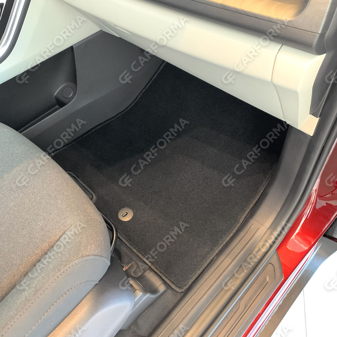 Ворсовые коврики на KIA Carnival IV 7 мест с оттоманками 2020&nbsp;-&nbsp;2026 в Пензе