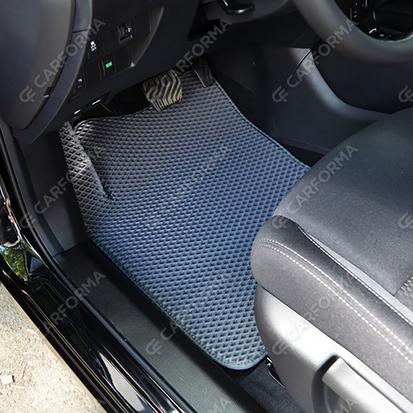 Водительские eva коврики Nissan Qashqai (J11) (Россия и Китай) 2015&nbsp;-&nbsp;2024 в Пензе