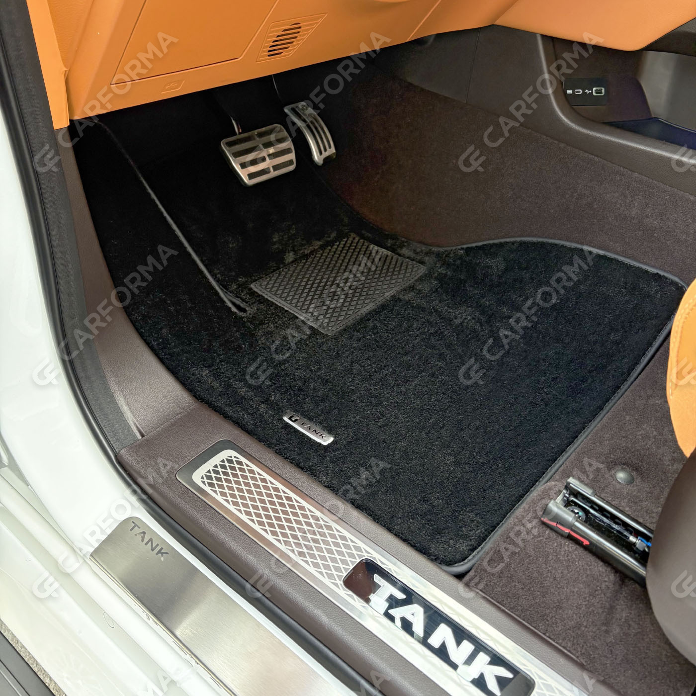 Ворсовые коврики на Tank 500 2021&nbsp;-&nbsp;2026 в Пензе