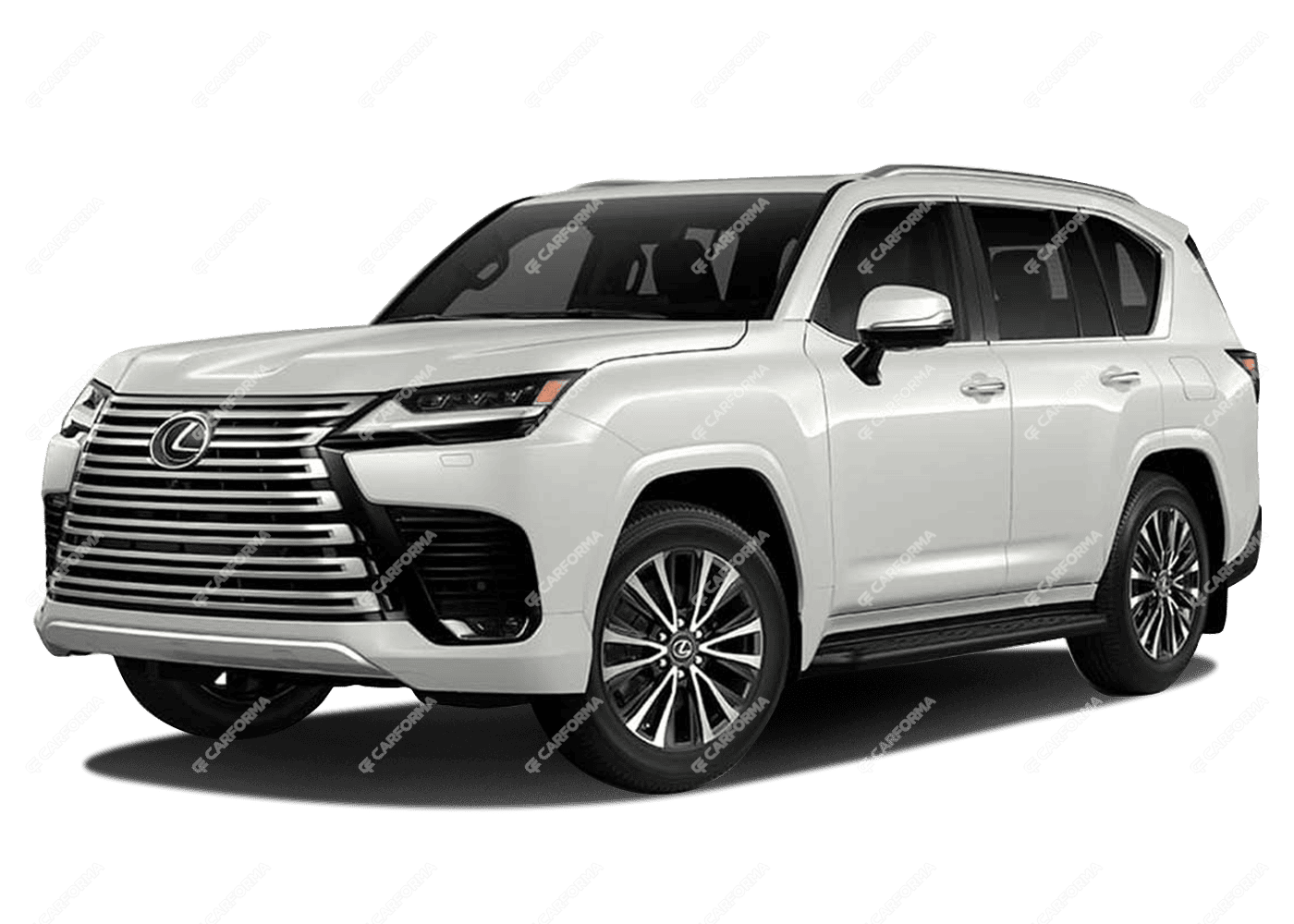 Ворсовые коврики на Lexus LX 600 и LX500d 2021 - 2025
