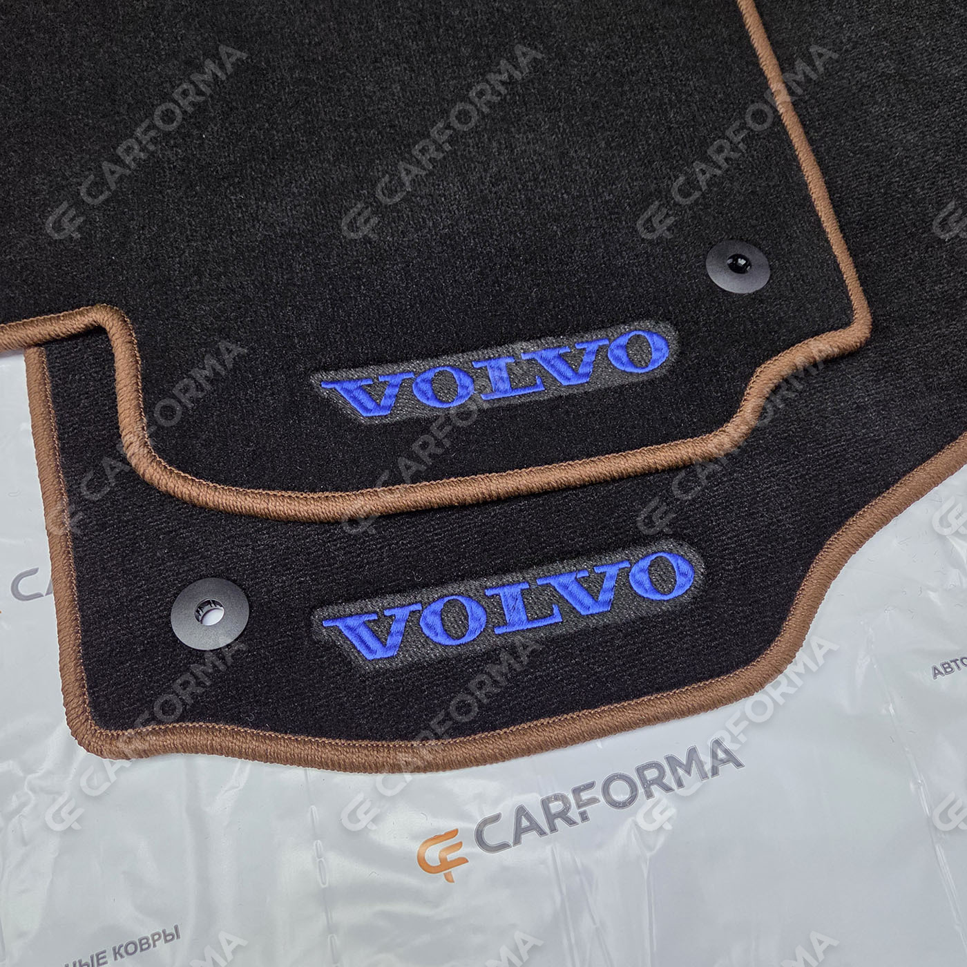 Ворсовые коврики на Volvo XC60 II 2017&nbsp;-&nbsp;2026 в Пензе