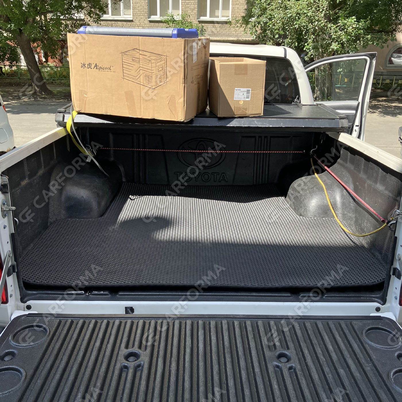 Ворсовые коврики на Toyota Hilux VII 2008&nbsp;-&nbsp;2015 в Пензе