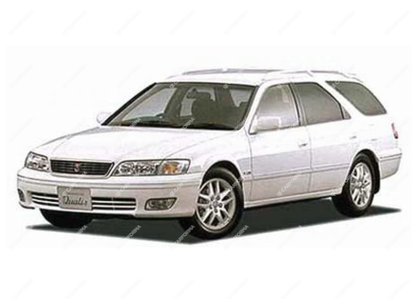 Ворсовые коврики на Toyota Mark II Wagon Qualis 1997 - 2002