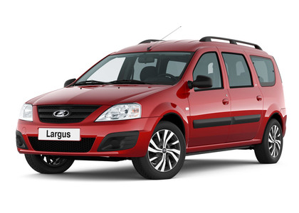 Ворсовые коврики на Lada (ВАЗ) Largus 2012 - 2025 в Пензе