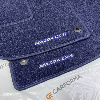 Ворсовые коврики на Mazda CX5 II 2016&nbsp;-&nbsp;2026 в Пензе