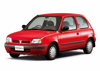 Ворсовые коврики на Nissan March (K11) 1992 - 2002 в Пензе