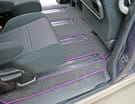 Ворсовые коврики на Honda StepWGN V 2015 - 2021 в Пензе