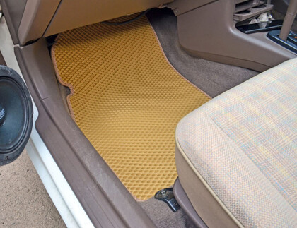 Ворсовые коврики на Toyota Cynos (L50) 1995 - 1999 в Пензе
