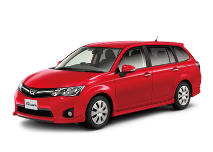 Ворсовые коврики на Toyota Corolla Fielder (E16) 2012 - 2017 в Пензе