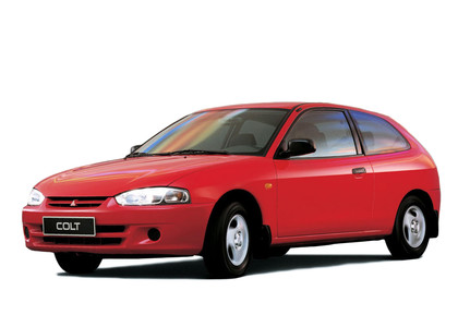 Ворсовые коврики на Mitsubishi Colt V 1996 - 2003 в Пензе