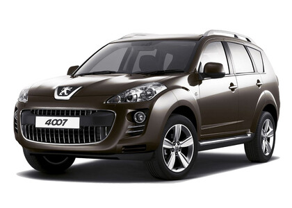 Ворсовые коврики на Peugeot 4007 2007 - 2012 в Пензе