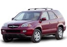 Ворсовые коврики на Acura MDX I 2000 - 2006 в Пензе