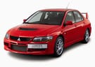 Ворсовые коврики на Mitsubishi Lancer Evolution IX 2005 - 2007 в Пензе