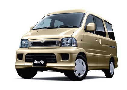 Коврики на Toyota Sparky 2000 - 2003 в Пензе