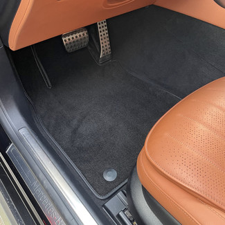 Ворсовые коврики на Mercedes S (W223, V223) 2020 - 2025 в Пензе