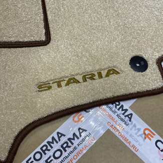 Коврики на Hyundai Staria 9 мест 2021 - 2025 в Пензе
