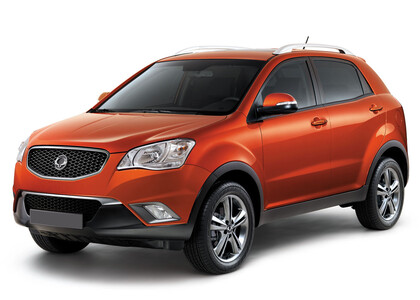 Ворсовые коврики на SsangYong Actyon II 2010 - 2021 в Пензе