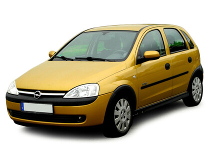 Ворсовые коврики на Opel Corsa C 2000 - 2006 в Пензе