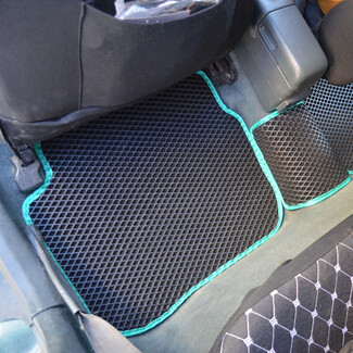 Ворсовые коврики на Toyota Cynos (L50) 1995 - 1999 в Пензе