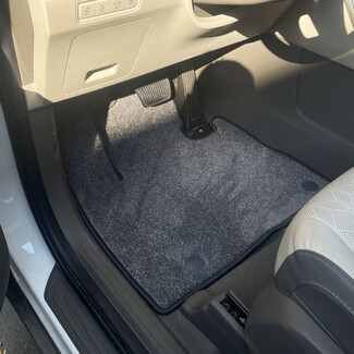 Ворсовые коврики на KIA Carnival IV 7 мест с оттоманками 2020&nbsp;-&nbsp;2026 в Пензе