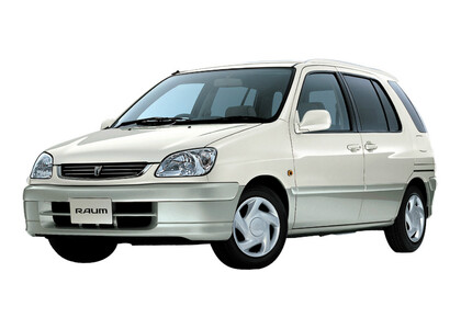 Ворсовые коврики на Toyota Raum I 1997 - 2003 в Пензе
