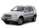 Ворсовые коврики на Mercedes ML (W163) 1997 - 2005 в Пензе