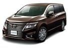 Ворсовые коврики на Nissan Elgrand (E52) 2010 - 2025 в Пензе