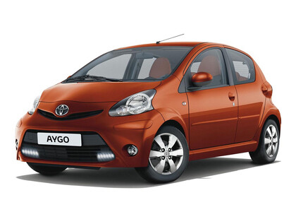 Ворсовые коврики на Toyota Aygo 2005 - 2014 в Пензе