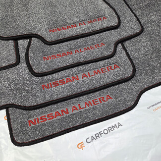Ворсовые коврики на Nissan Almera 2 (N16) 2000 - 2006 в Пензе Ворсовые коврики на Nissan Almera 2 (N16) 2000 - 2006 в Пензе