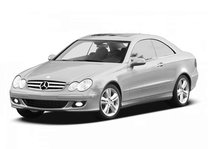 EVA коврики на Mercedes CLK (C209) 2002 - 2009 в Пензе