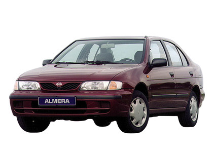 Ворсовые коврики на Nissan Almera I (N15) 1995 - 2000 в Пензе