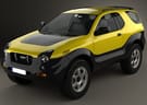 Ворсовые коврики на Isuzu Vehicross 1997 - 2001 в Пензе