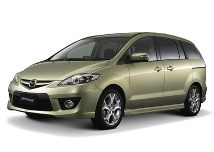 Ворсовые коврики на Mazda Premacy II 2005 - 2010 в Пензе