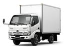 Ворсовые коврики на Hino 300 II узкая кабина 2011 - 2025 в Пензе