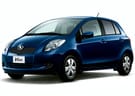 Ворсовые коврики на Toyota Vitz II 2005 - 2010 в Пензе