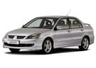 Ворсовые коврики на Mitsubishi Lancer IX 2000 - 2010 в Пензе